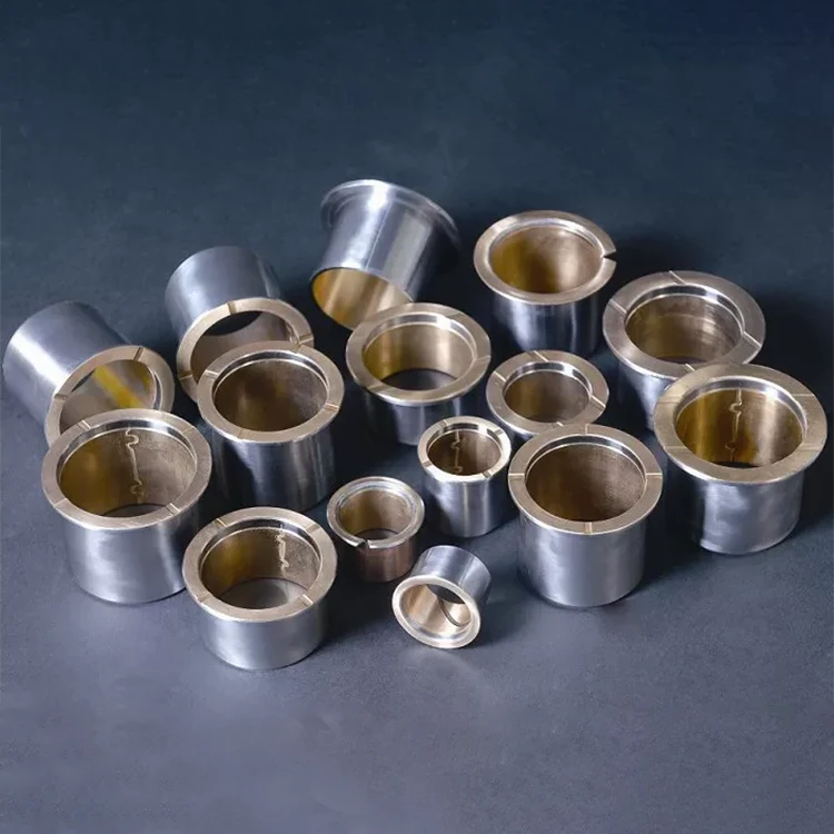 Flange Bi Metal Bearings Low Carbon Steel