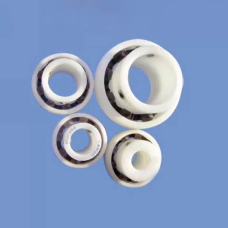 Insert PP UPE PEEK PTFE Anti Bump Pillow Block Ball Bearing