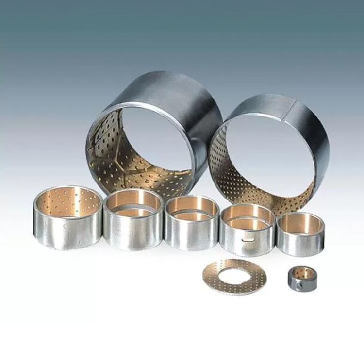 Low Carbon Steel Bi Metal Bearings High Fatigue Strength