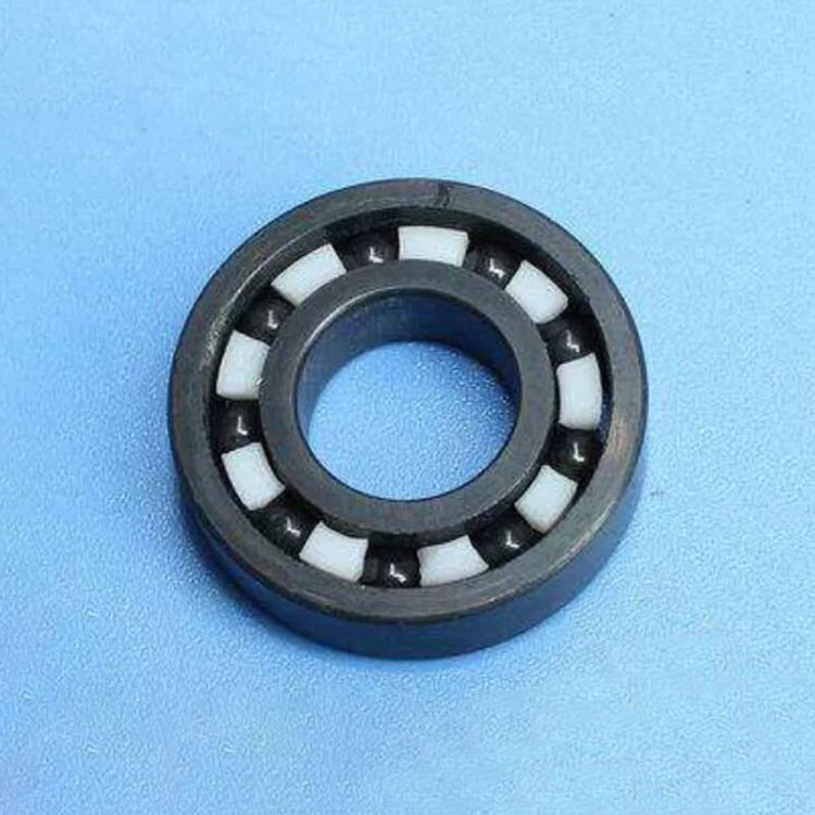 PEEK PI Plastic Plain Bearings ZrO2 or Si3N4 Balls