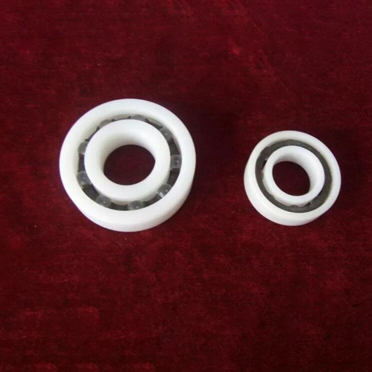 PTFE PVDF Plastic Ball Bearings Corrosion Preventive