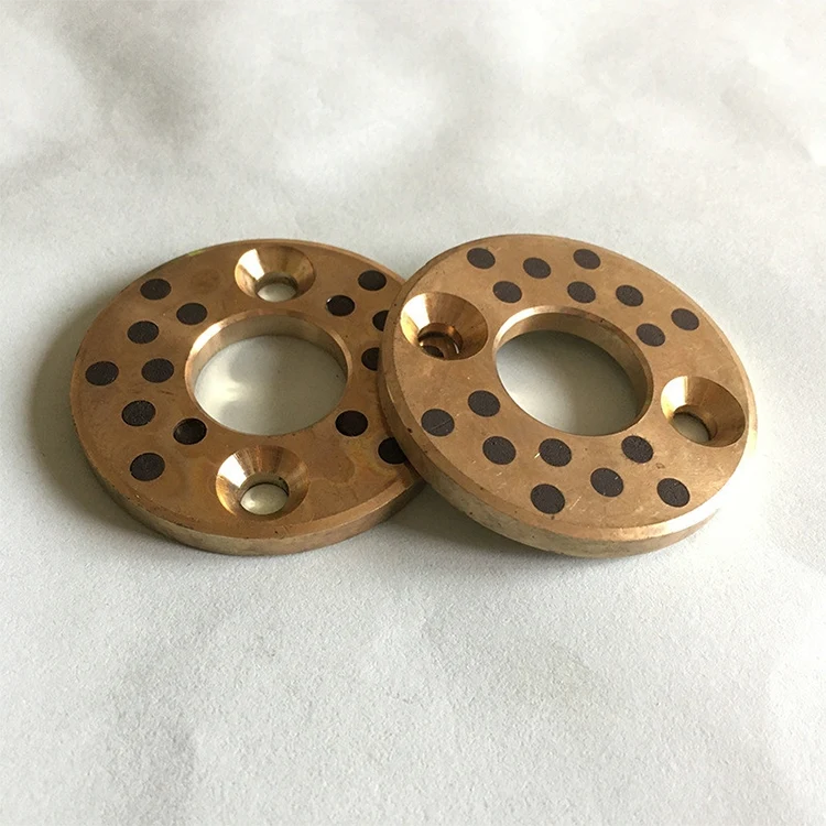 Solid Lubricant Embedded Thrust Bearing Washer